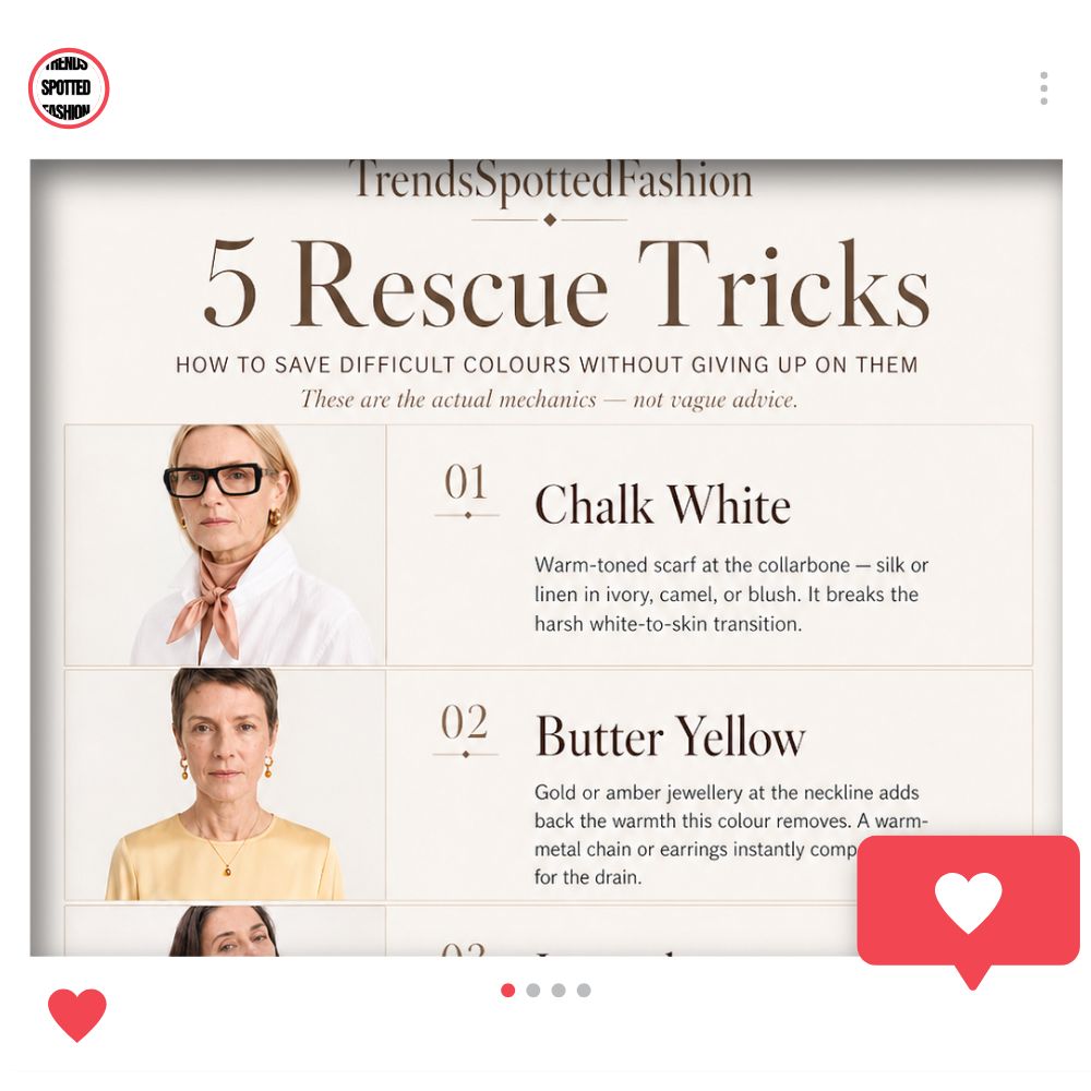 5 colours are ageing your outfits 2025