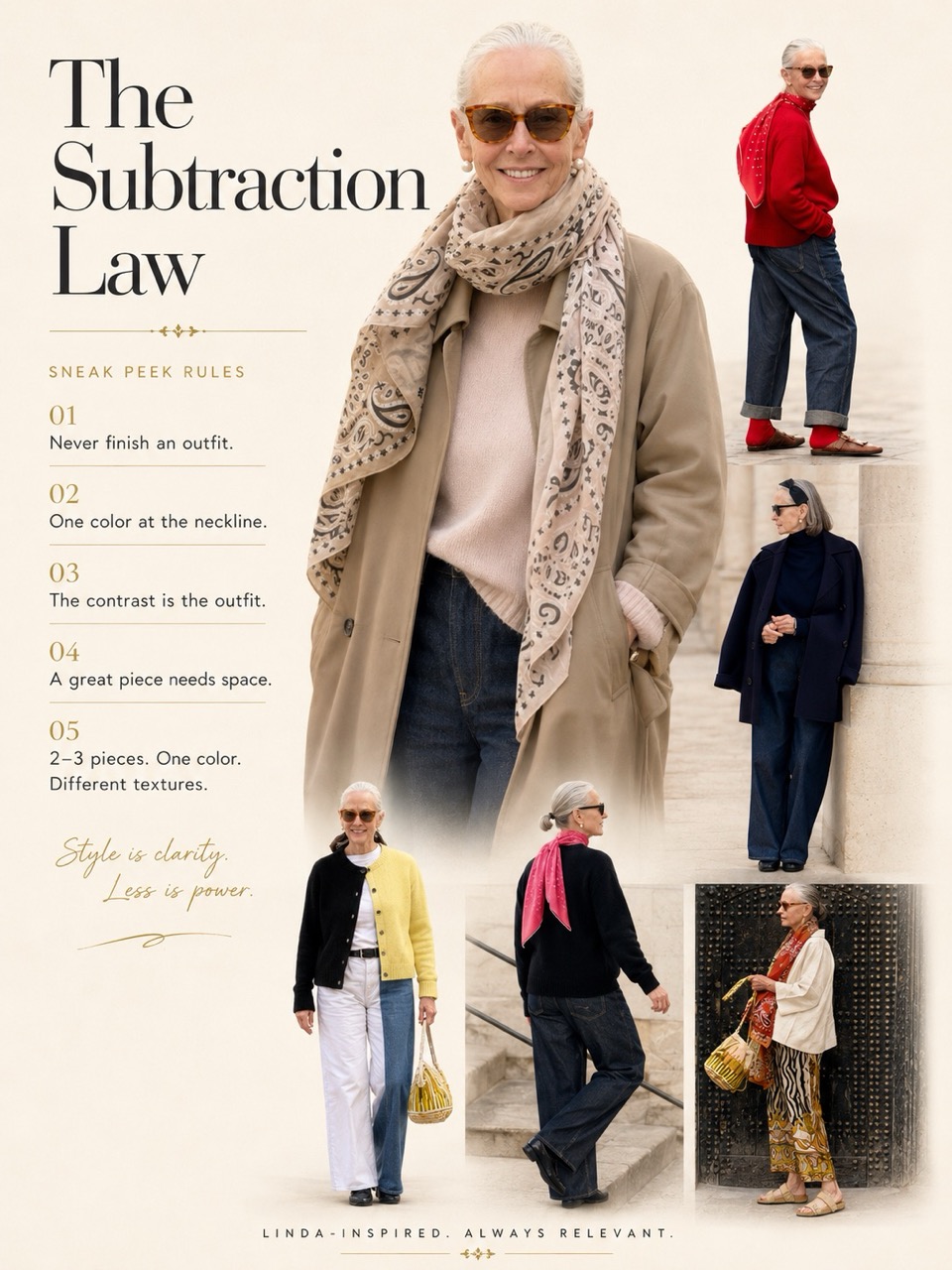 78 years old. 47 in Paris. One rule that holds it all together. 2025