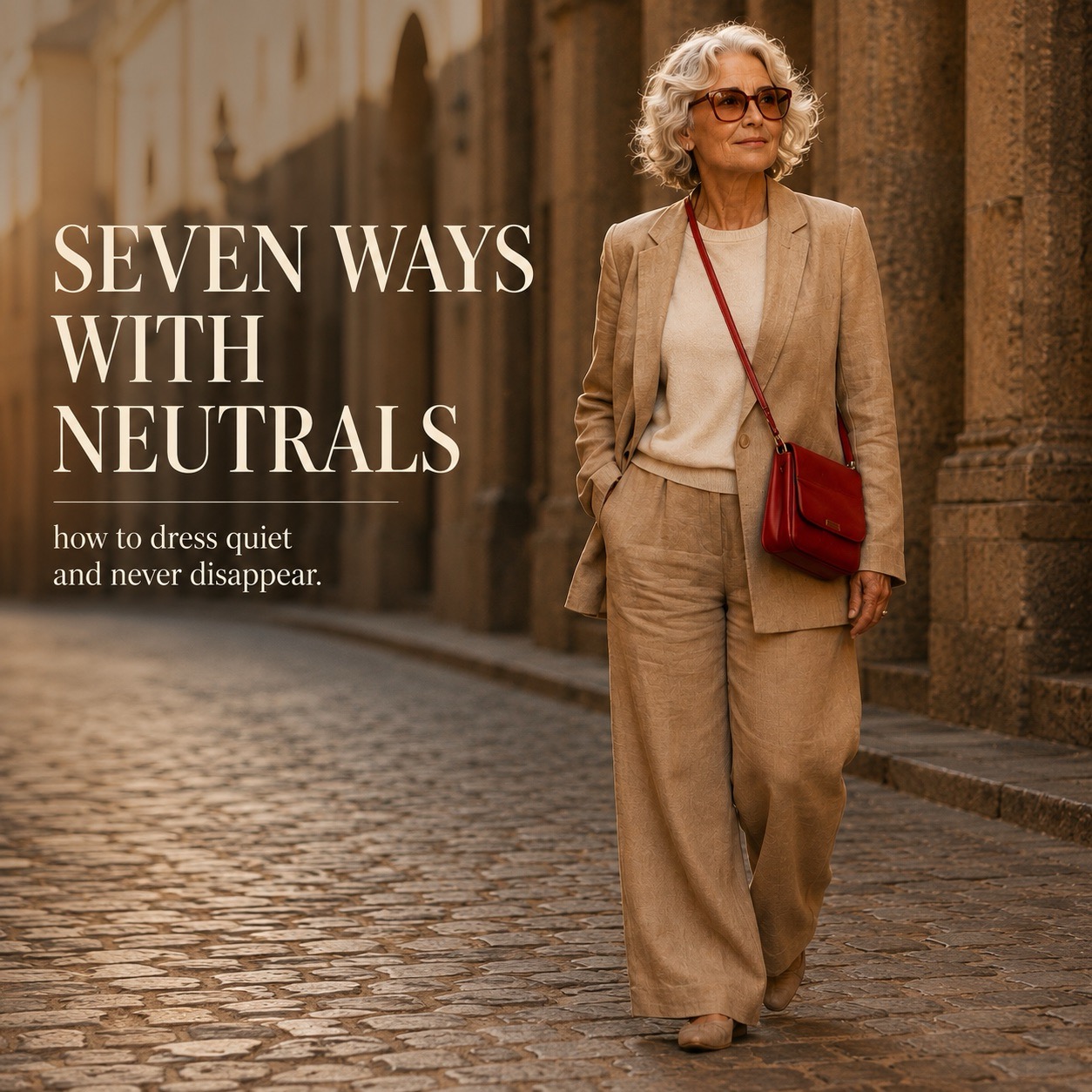 7 Quiet Rules for Wearing Neutrals After 50 2025 7 Quiet Rules for Wearing Neutrals After 50 2025