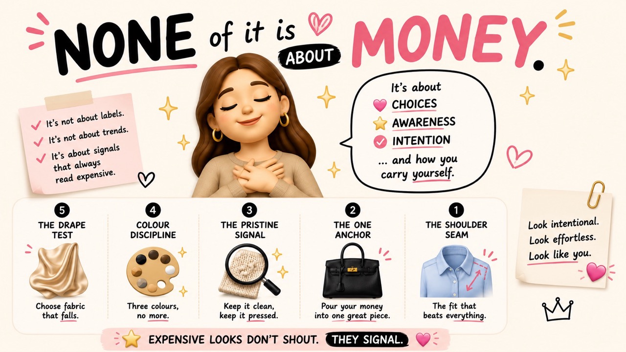 5 Details That Make Cheap Clothes Look Expensive 2025