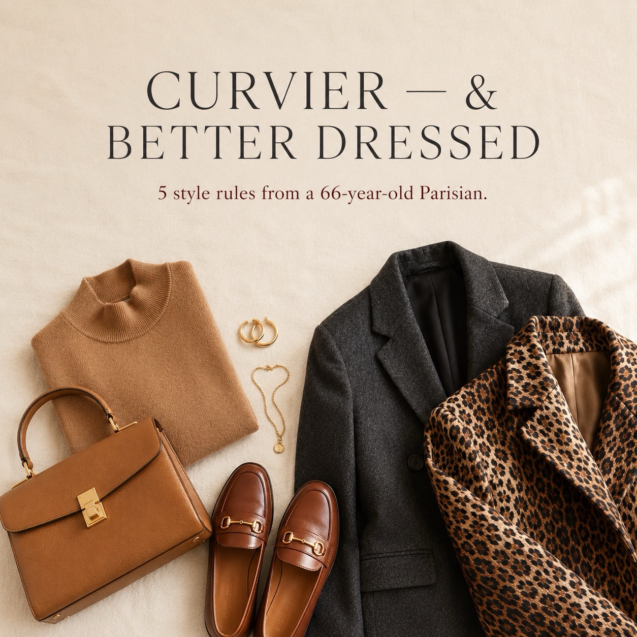 Curvier — and Better Dressed: 5 Style Rules from a 66-Year-Old Parisian 2025