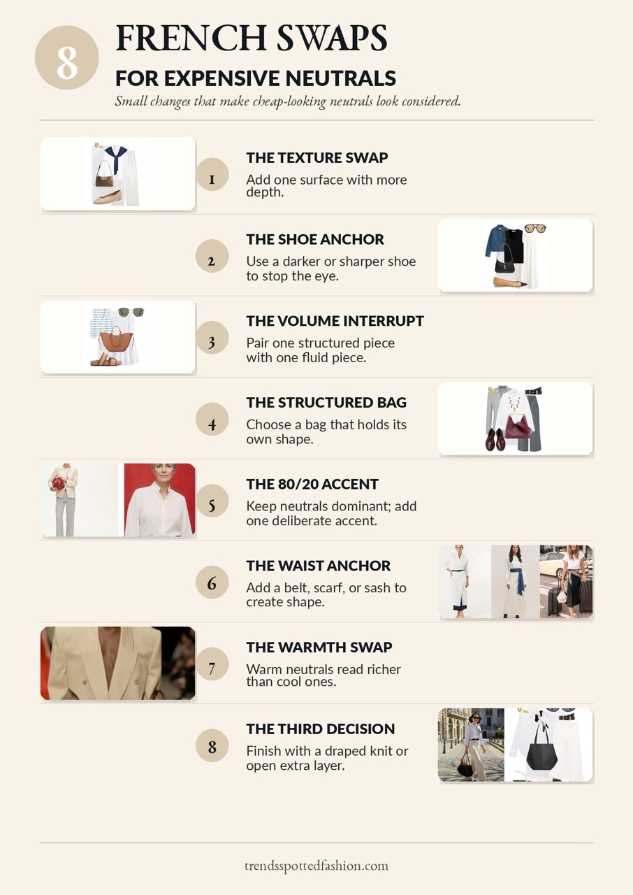 8 French Swaps That Make Neutrals Look Expensive 2025