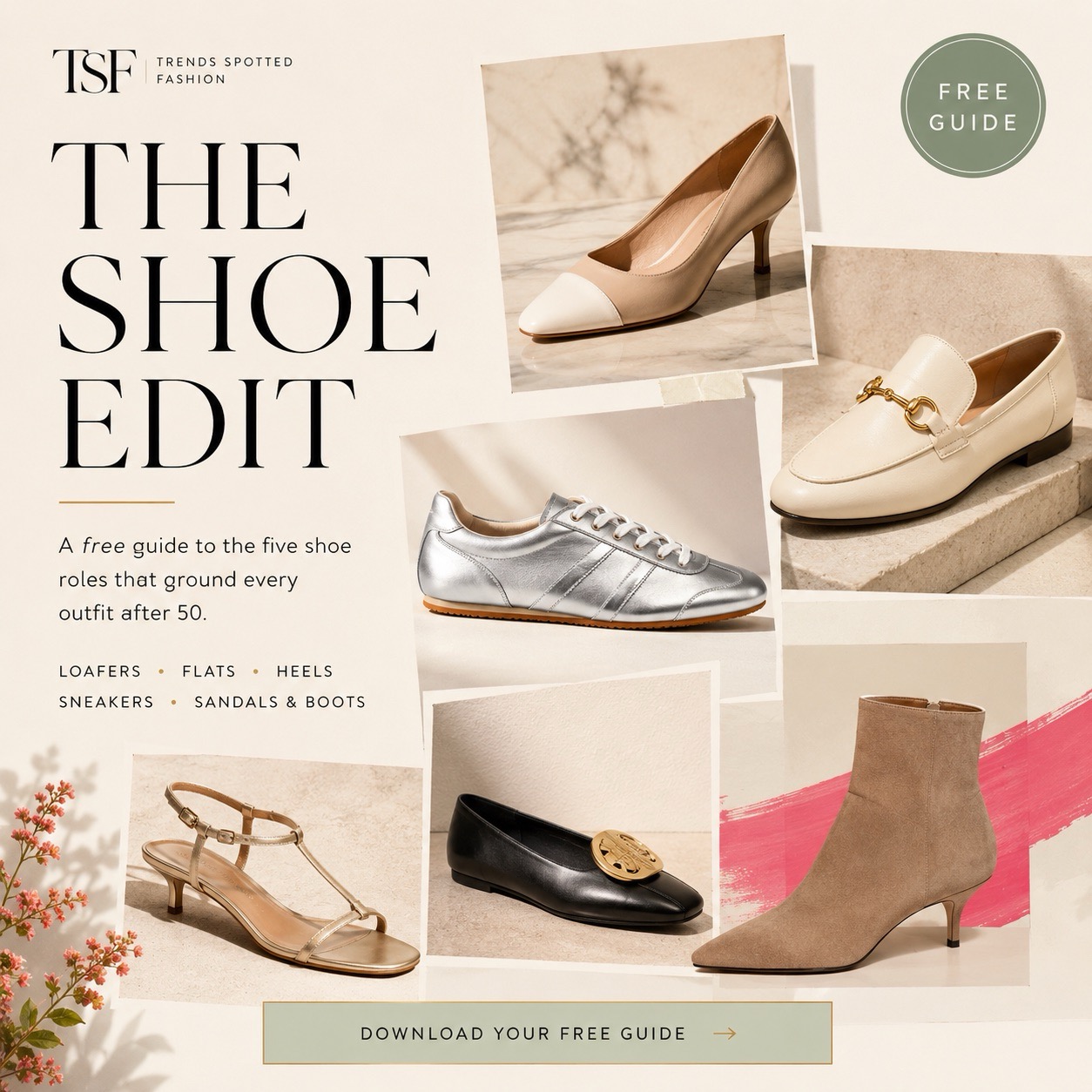 Shoes for Women Over 50: The Five-Role Shoe Edit That Replaces a Closet Full of Pairs 2025