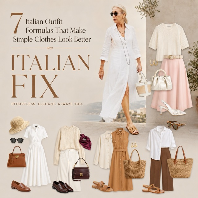 7 Italian Outfit Formulas That Make Simple Clothes Look Better 2025 7 Italian Outfit Formulas That Make Simple Clothes Look Better 2025