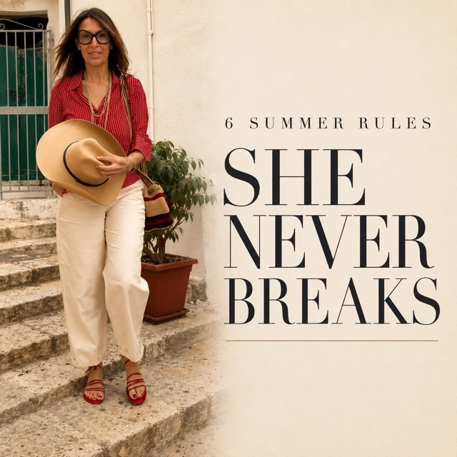 Her 6 Italian Summer Rules 2025