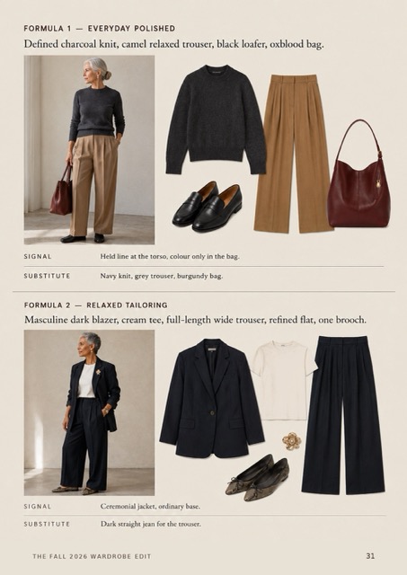 The Fall 2026 Wardrobe Edit 2025