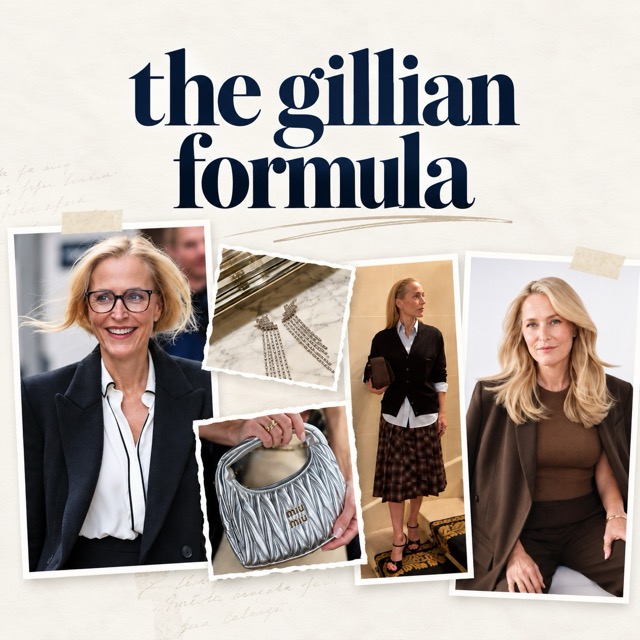 Gillian Anderson's 5 Style Codes: Free One-Page Card 2025